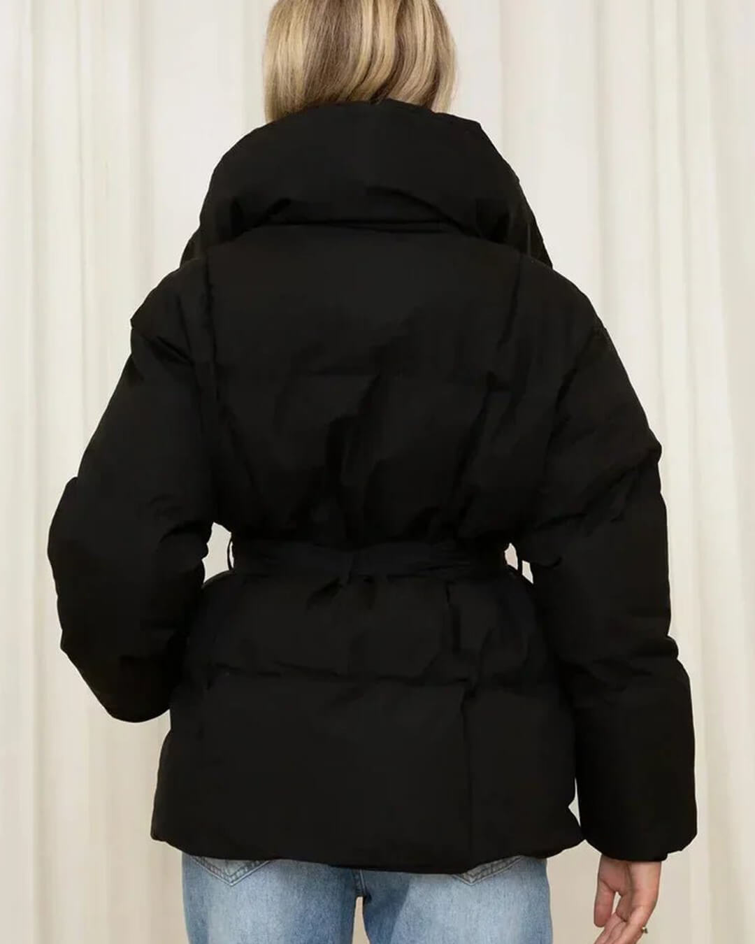 ZEYA - Sofie Stand - Up Collar Puffer Jacket