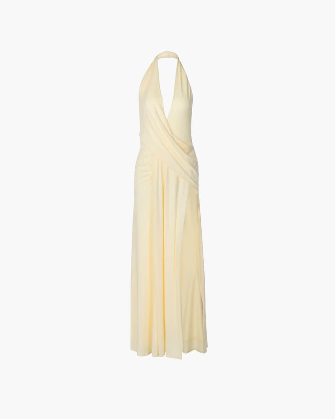 ZEYA - Sophia Deep Neck Maxi Dress
