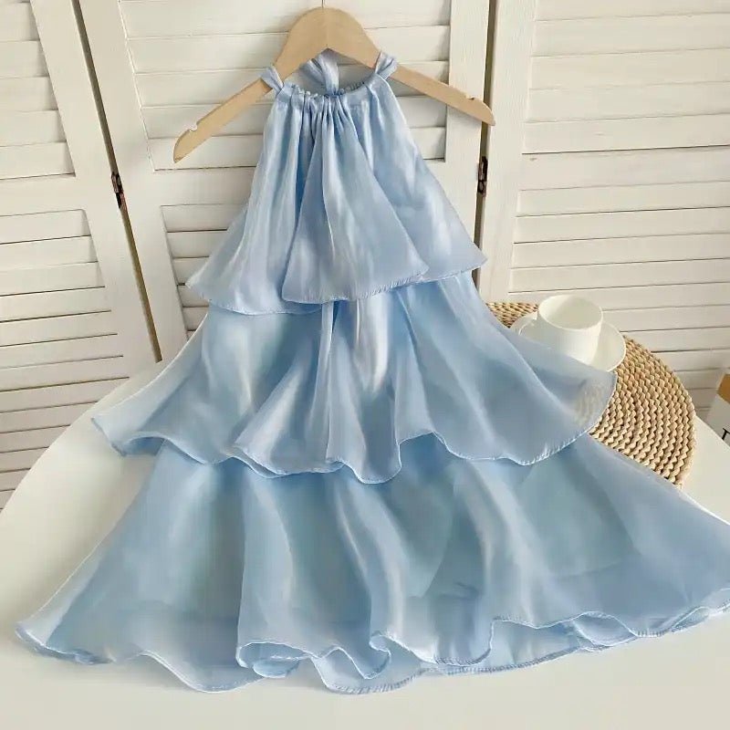 ZEYA - Sophia Organza Halterneck Mini Dress