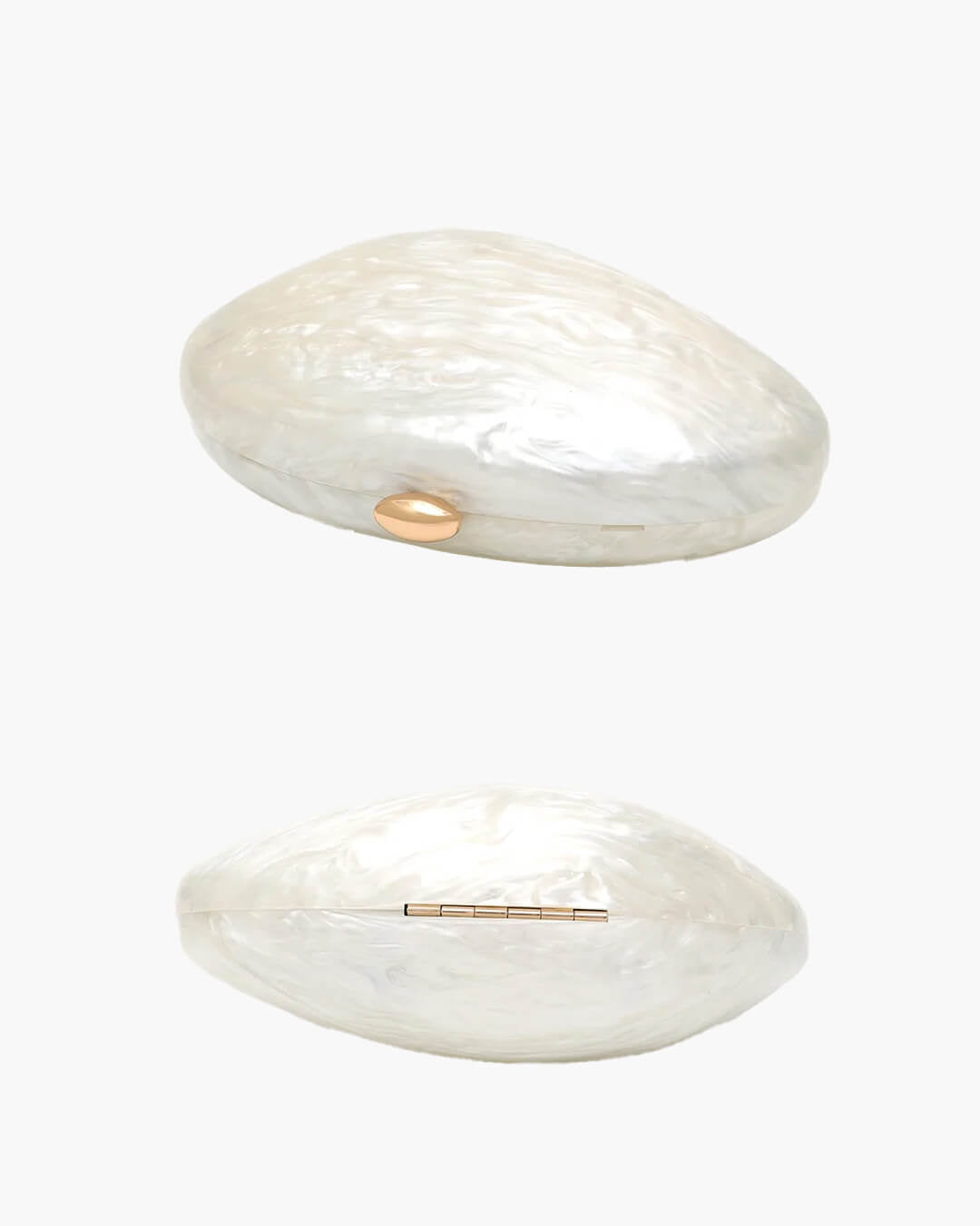 ZEYA - Sophia Shell-Shaped Acrylic Clutch
