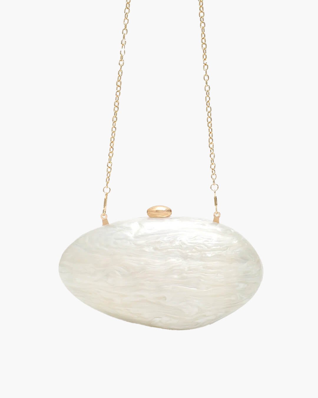 ZEYA - Sophia Shell-Shaped Acrylic Clutch