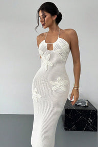 Daniela Cutout Halter -mekko