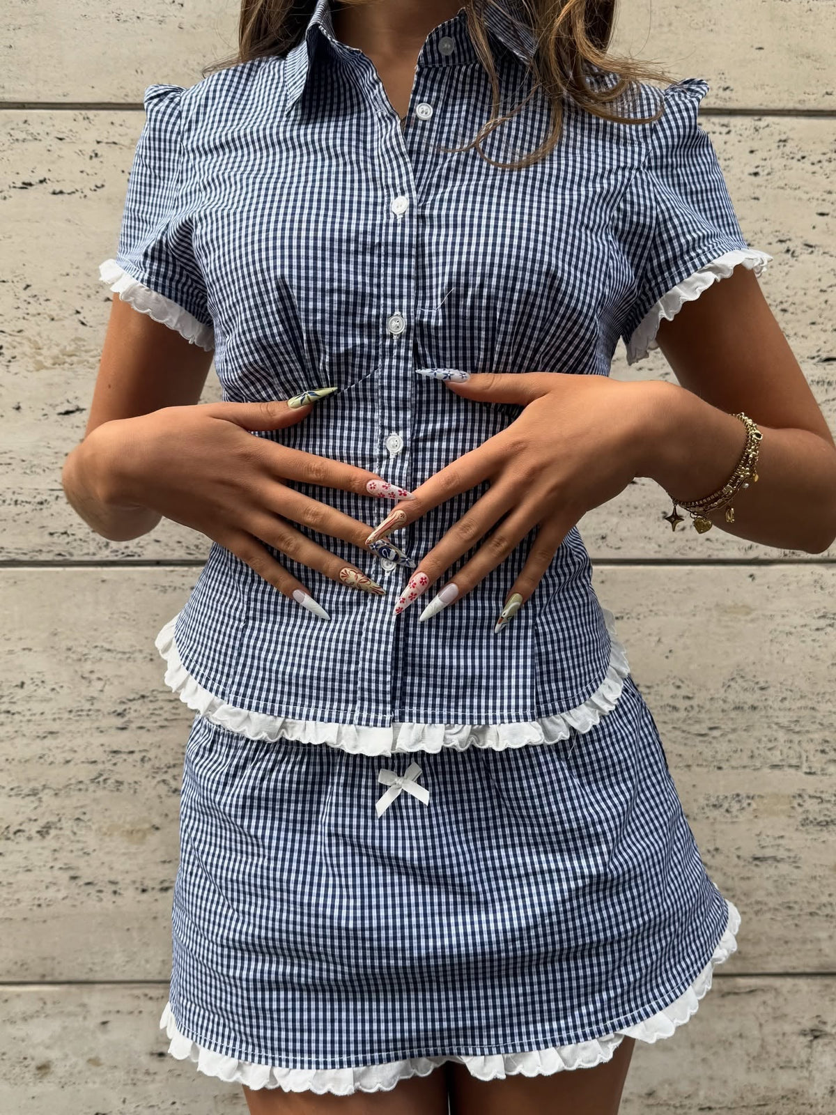 ZEYA - Stellina Cropped Skort Set
