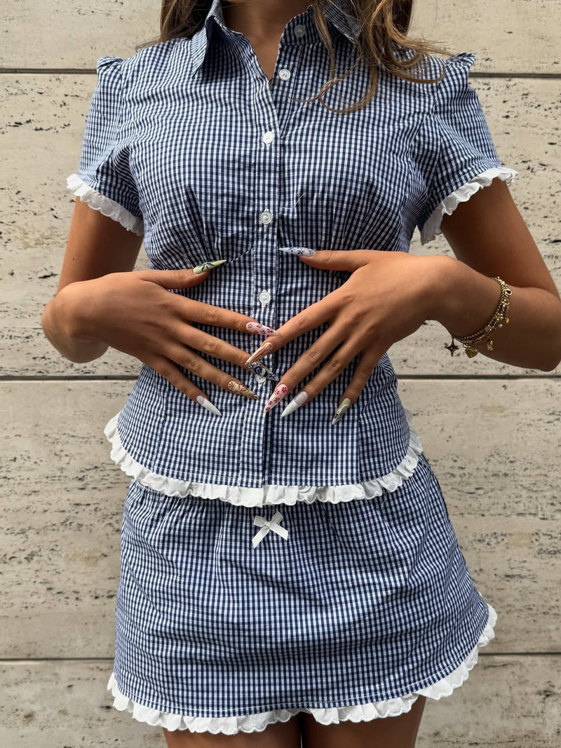 ZEYA - Stellina Cropped Skort Set