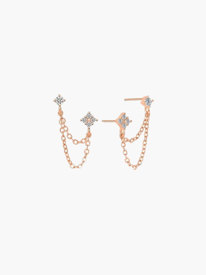 ZEYA - Suzane Chain Earrings
