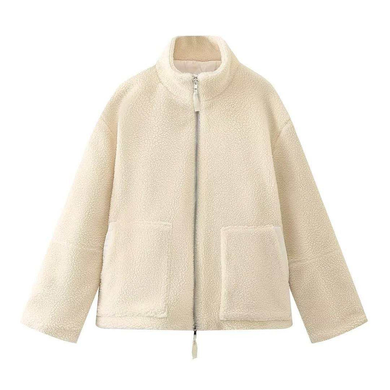 ZEYA - Suzette Zip Up Teddy Jacket
