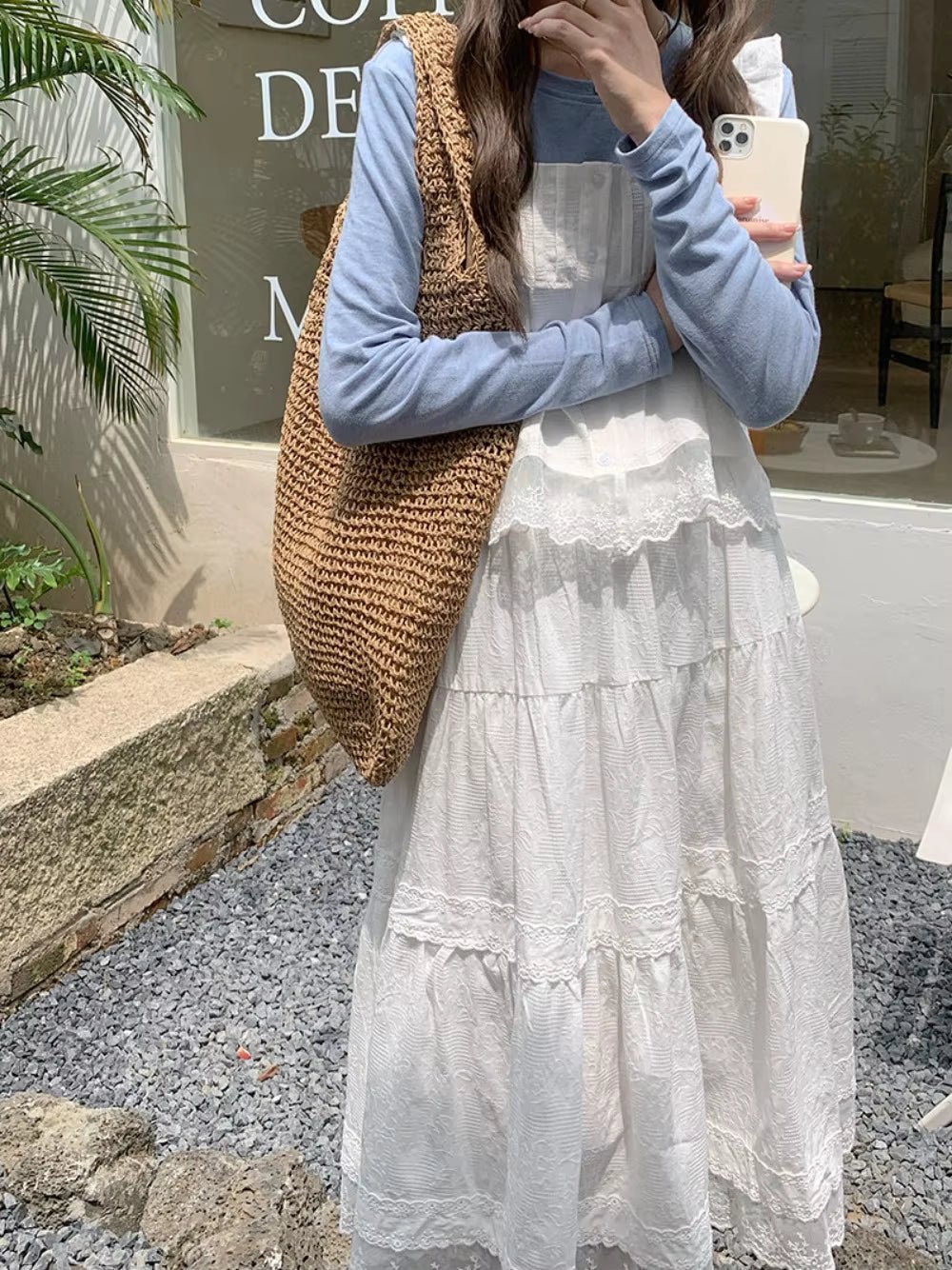 ZEYA - Svea Woven Rattan Tote Bag
