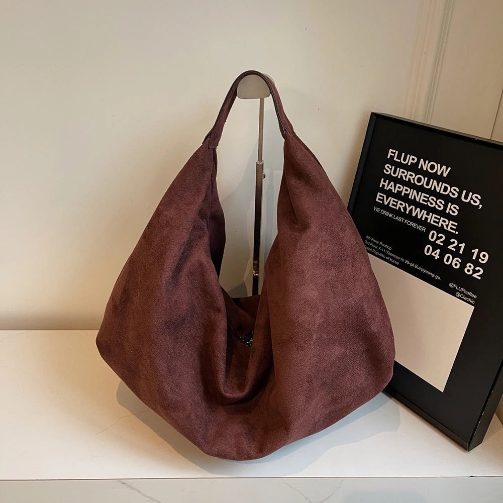 ZEYA - Sylvie Suede Hobo Handbag