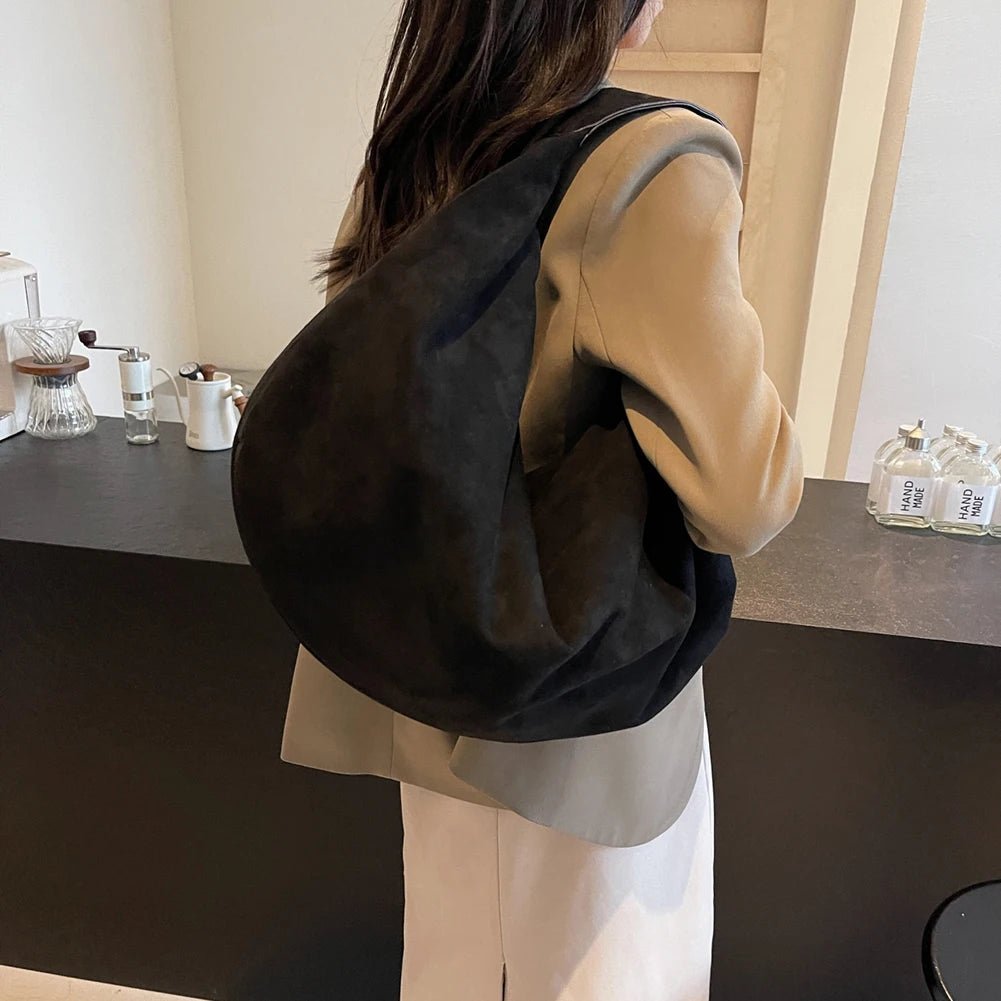 ZEYA - Sylvie Suede Hobo Handbag