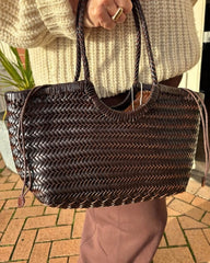 Tatum Handwoven Tote Bag