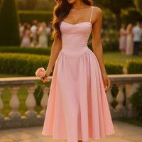 Abito midi da invitata al matrimonio Thomasin