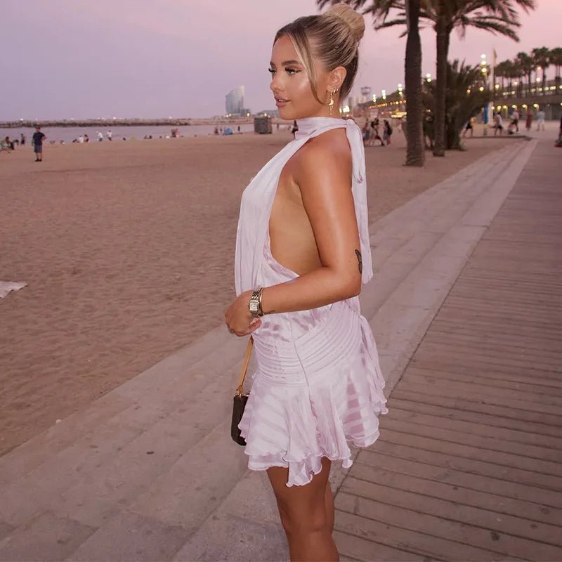 ZEYA - Tracey Backless Mini Dress