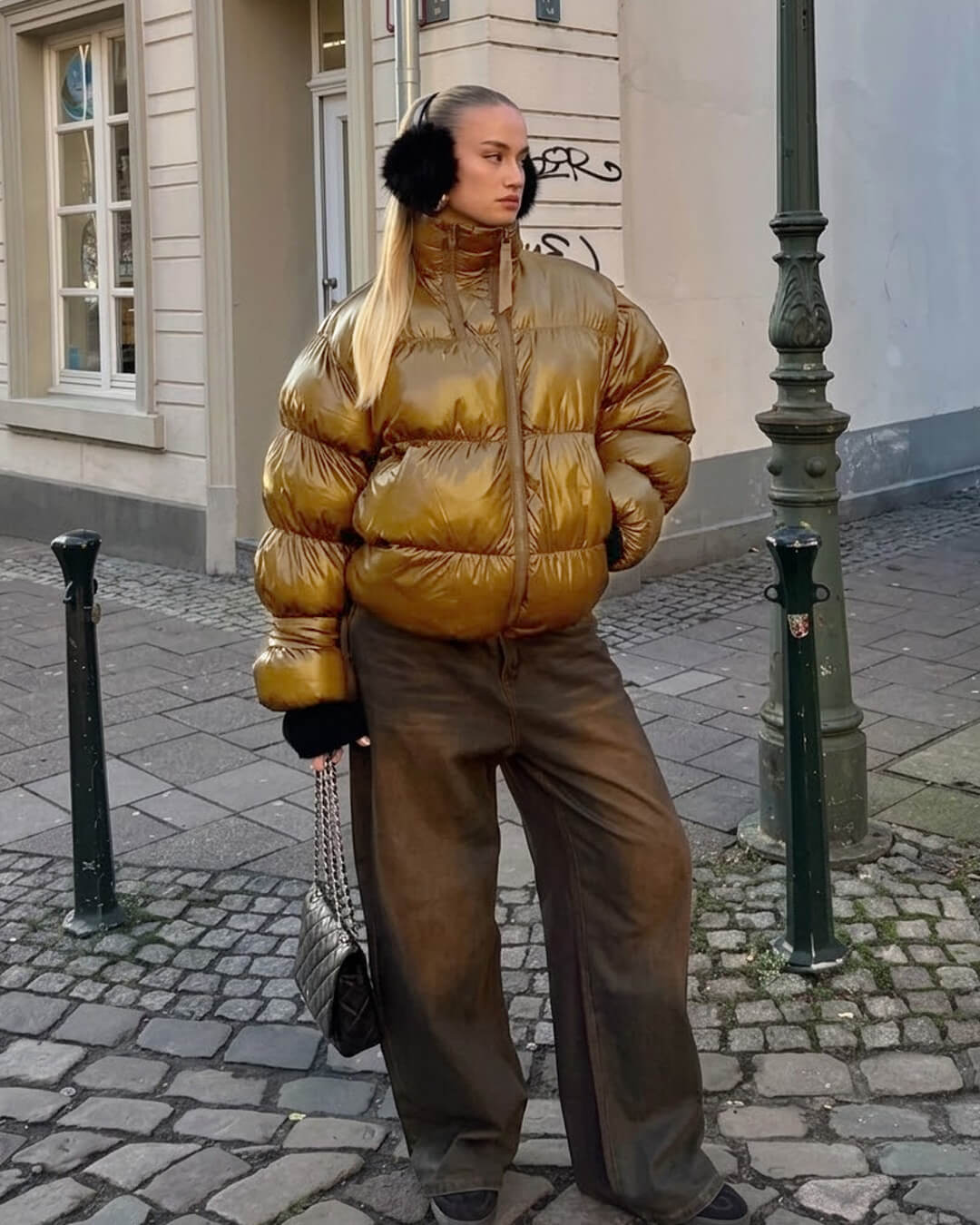 ZEYA - Tyla Shiny Puffer Jacket