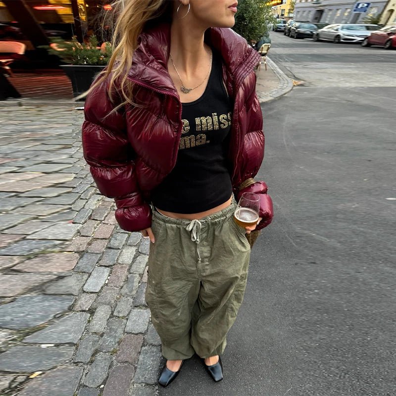 ZEYA - Tyla Shiny Puffer Jacket