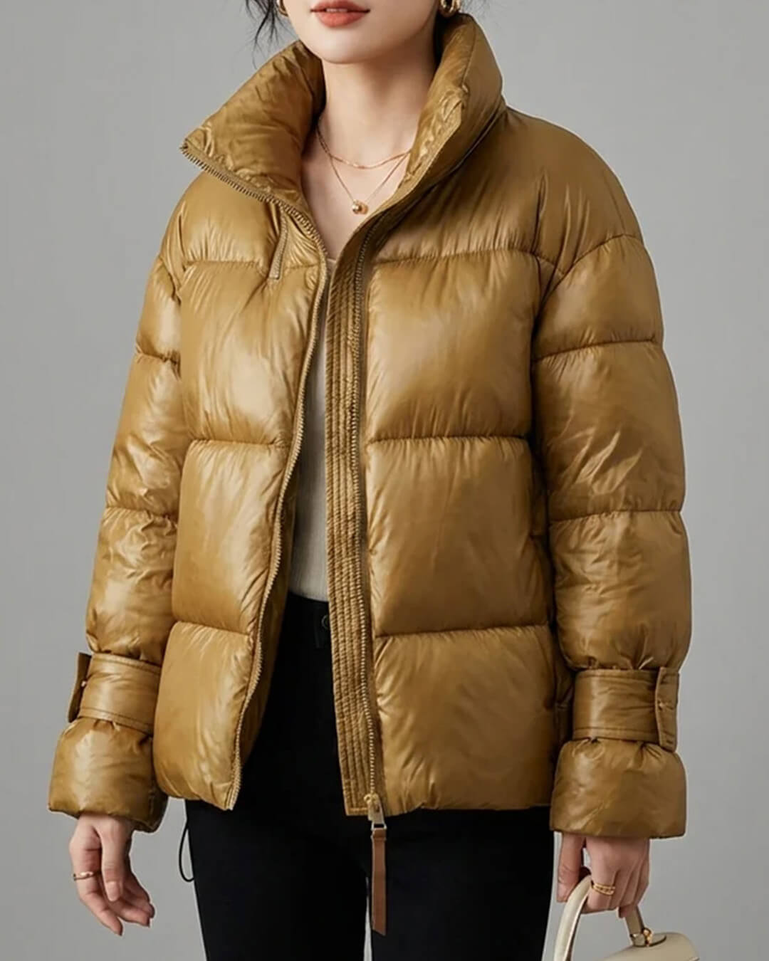 ZEYA - Tyla Shiny Puffer Jacket