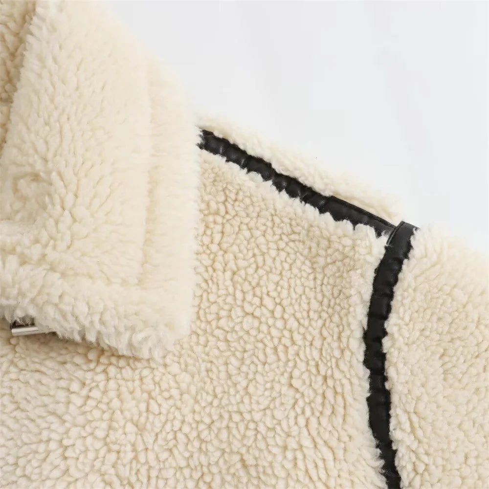 ZEYA - Valentina Boucle Bomber Jacket