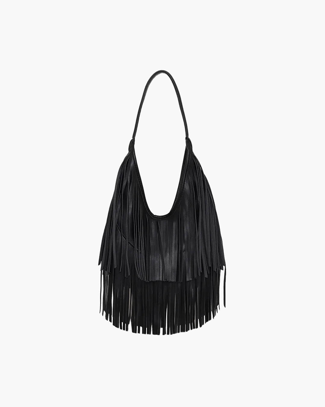 ZEYA - Valerie Tasseled Hobo Bag
