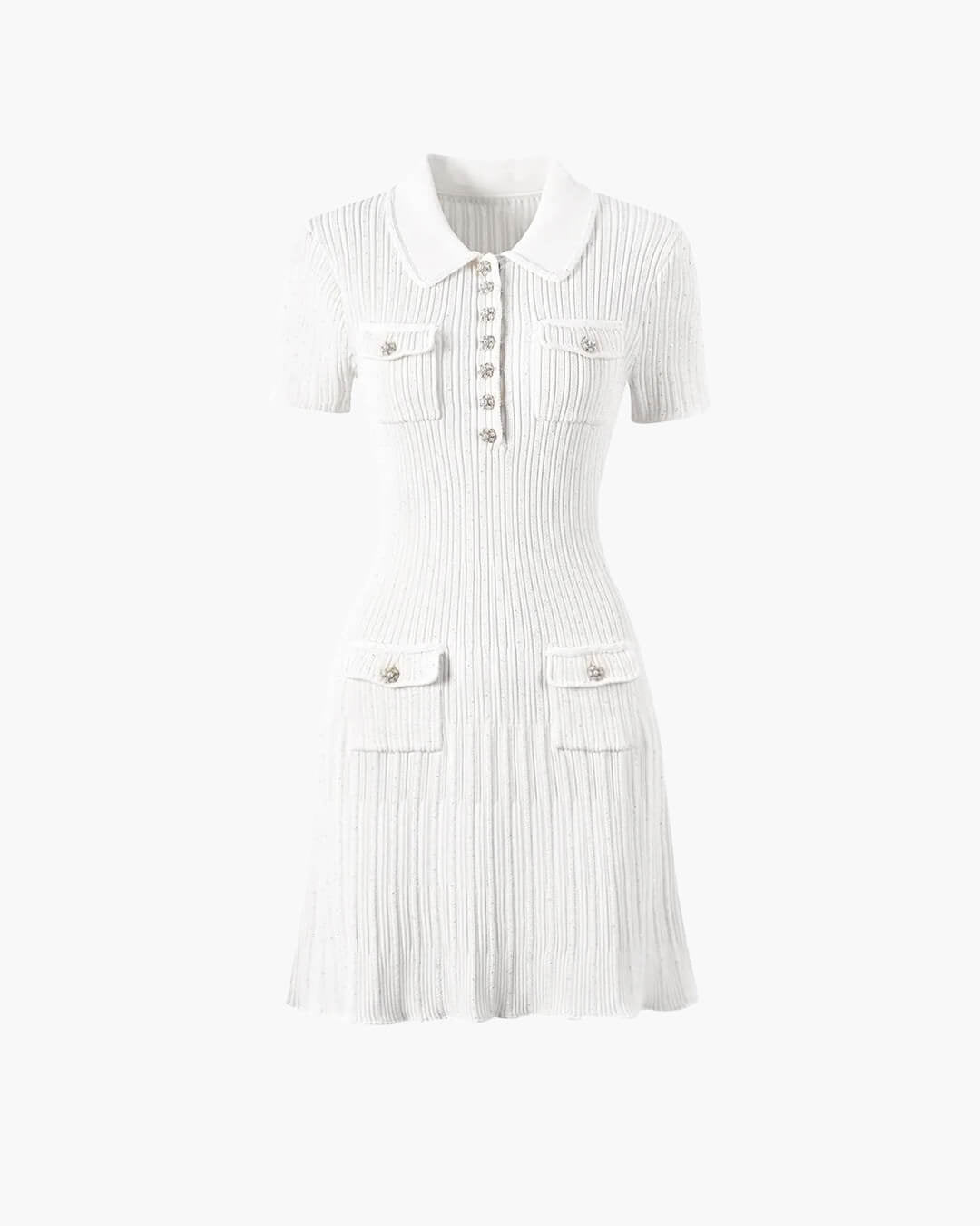 ZEYA - Vianne Sequined Knit Mini Dress