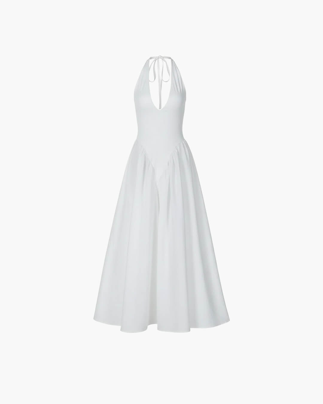 ZEYA - Ximena Deep Neck Maxi Dress