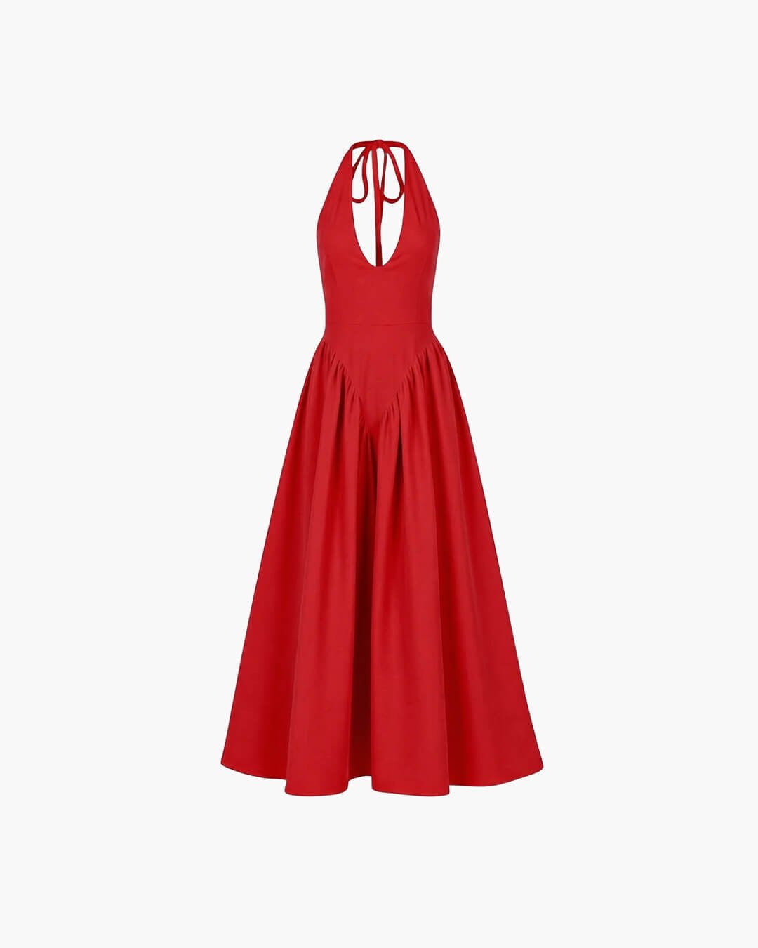 ZEYA - Ximena Deep Neck Maxi Dress