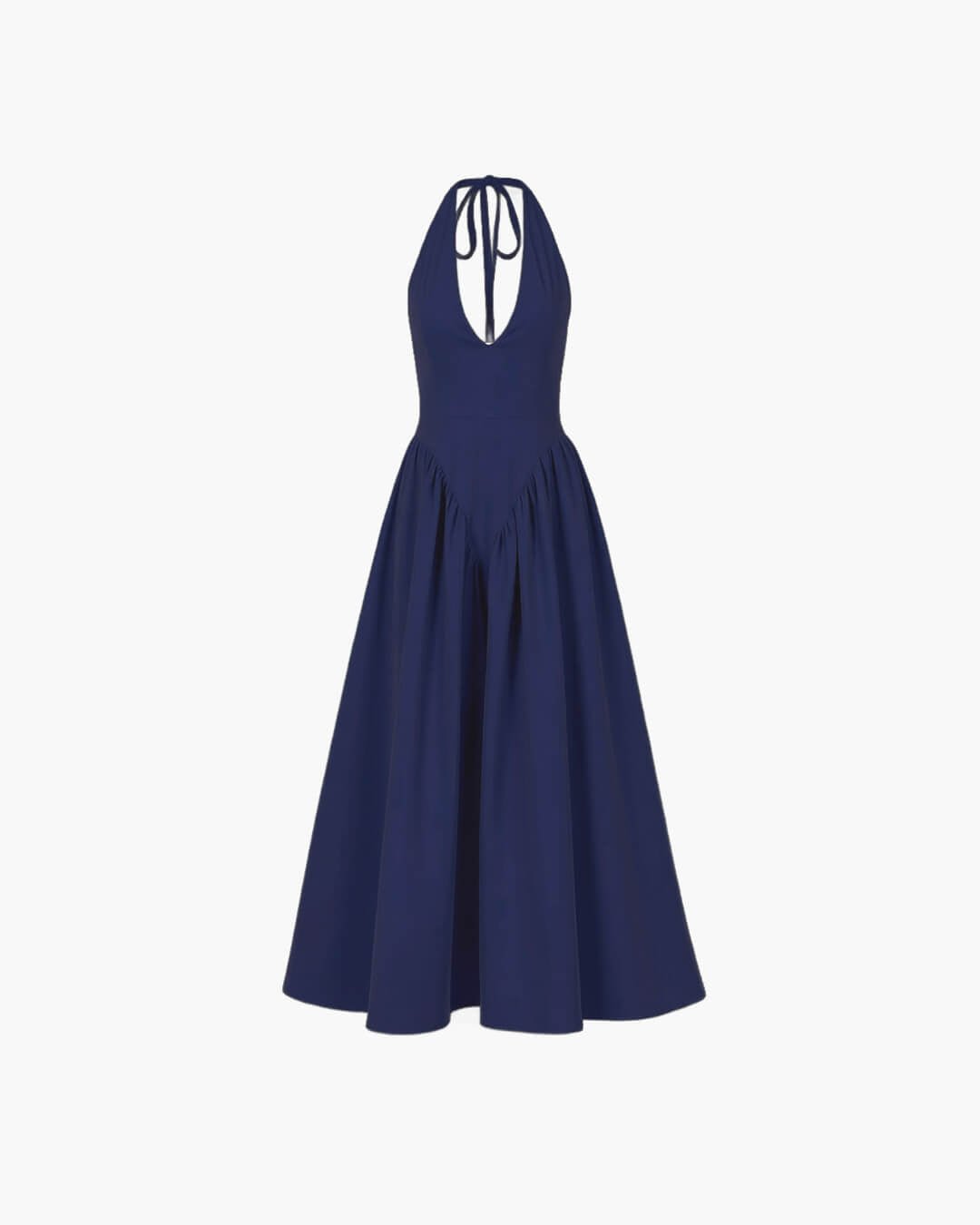 ZEYA - Ximena Deep Neck Maxi Dress