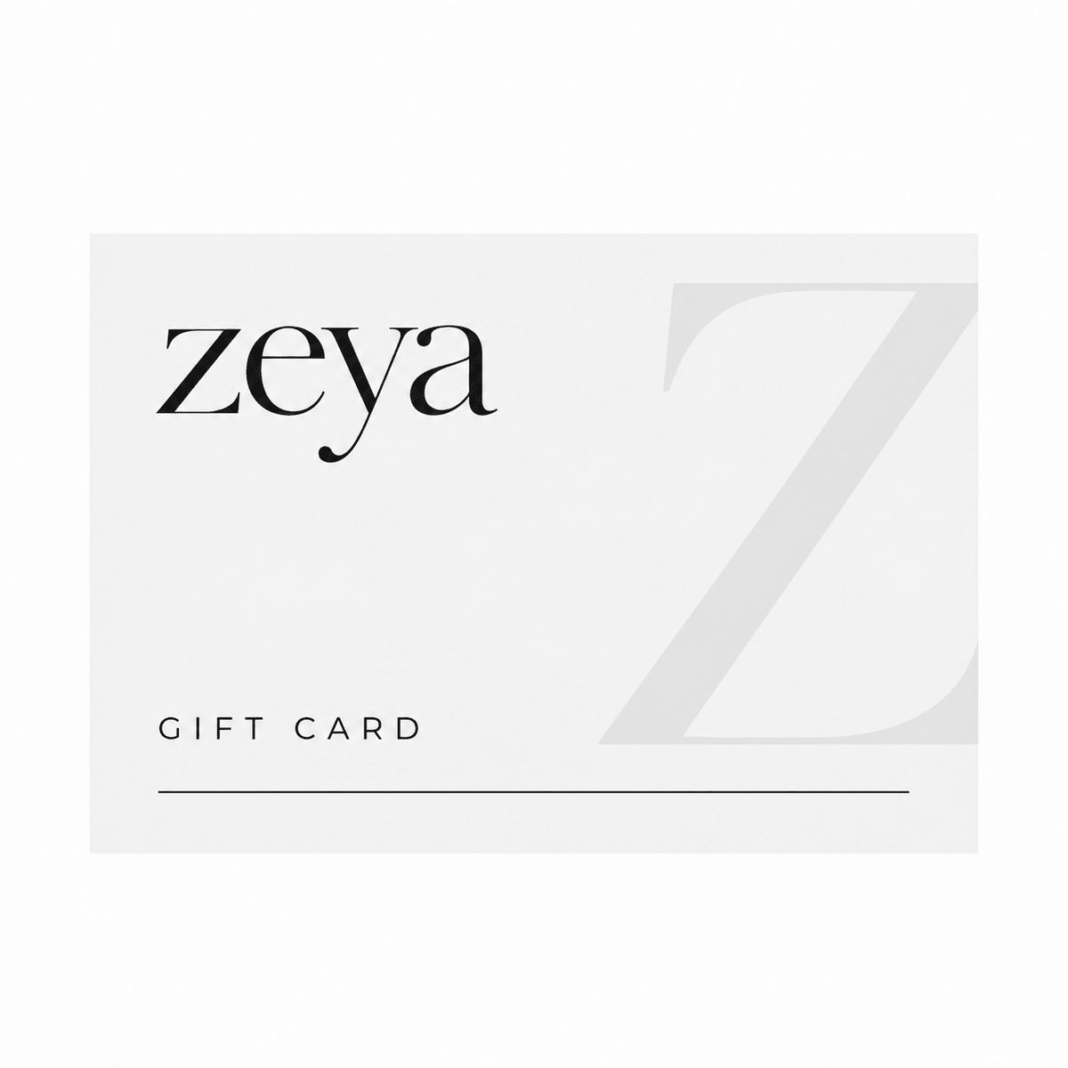 ZEYA - ZEYA Gift Card