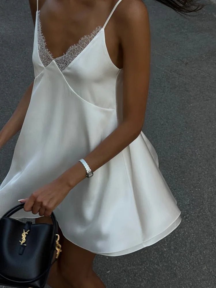 ZEYA - Zinnia Satin Mini Cami Dress